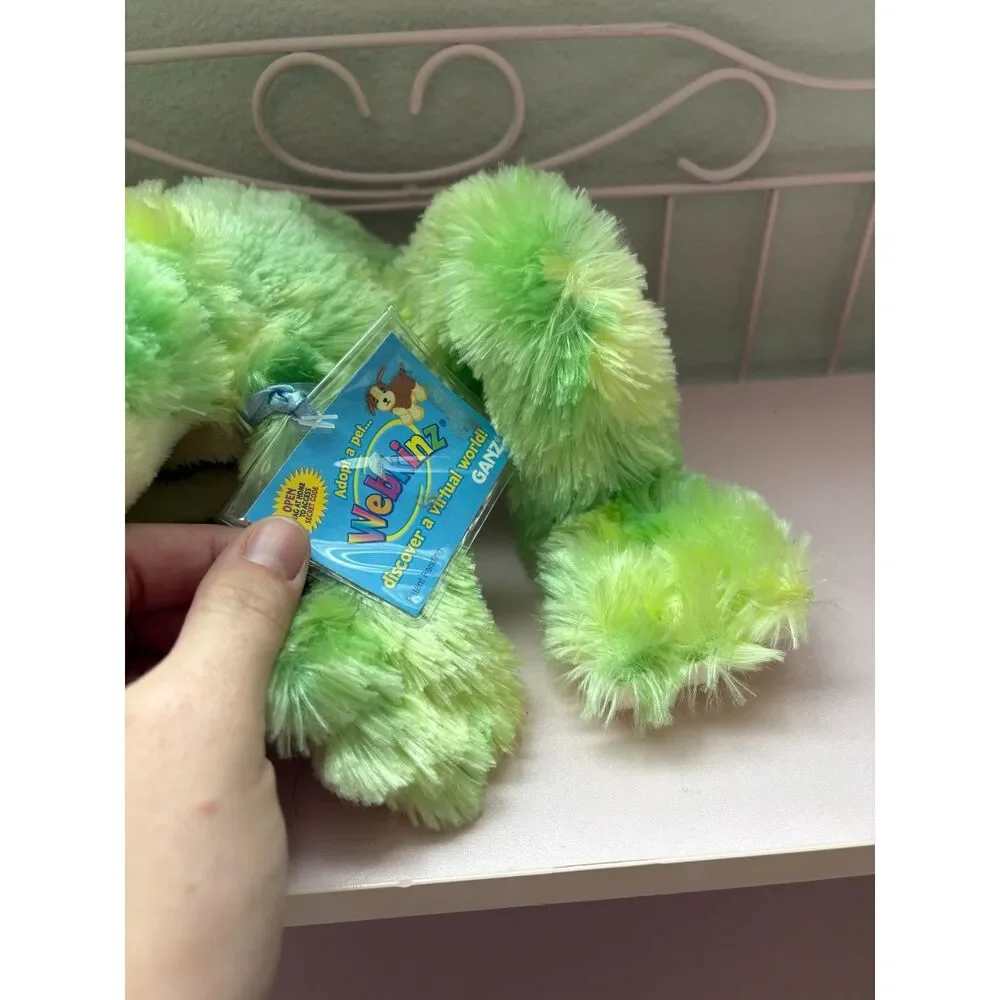 Ganz webkinz tie dye frog with code